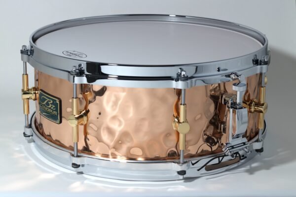 Canopus 'The Bronze' Hammered Snare Drum 14x5.5 - Image 3