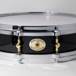 Noble & Cooley Solid Shell Classic Maple "The Phil Collins" Snare Drum 14X3.875 Piano Black Gloss