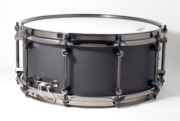 Noble & Cooley Alloy Classic Snare Drum 14x6 Black Powder Coated - Image 2